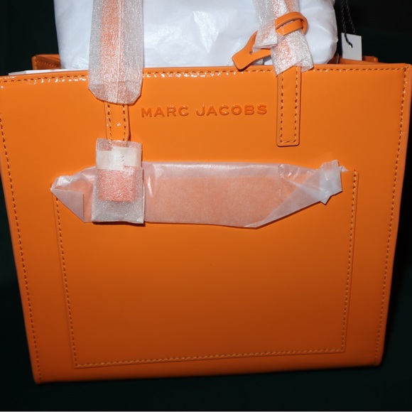 Authentic Marc Jacobs Mini Grind Tote New with Tags Scorched Color - Picture 6 of 11